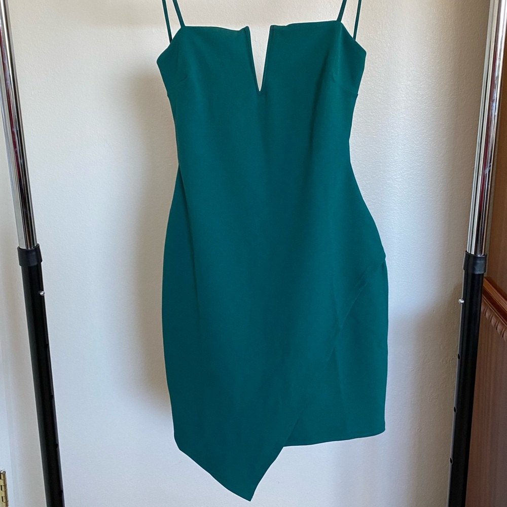 Green Dress Mini Dress